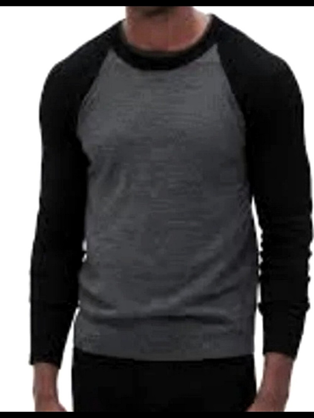 Banana Repubic Italian Yarn By Baruffa Knit Colorblock Sweater Men's Medium